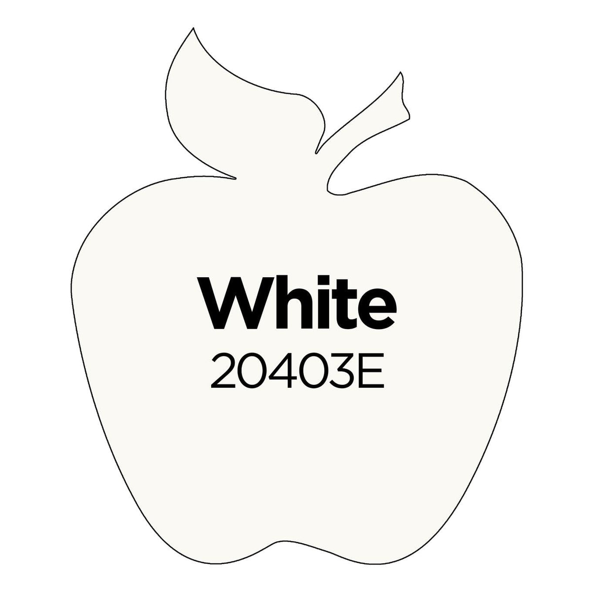 Apple Barrel Acrylic Craft Paint, Matte Finish, White, 8 fl oz