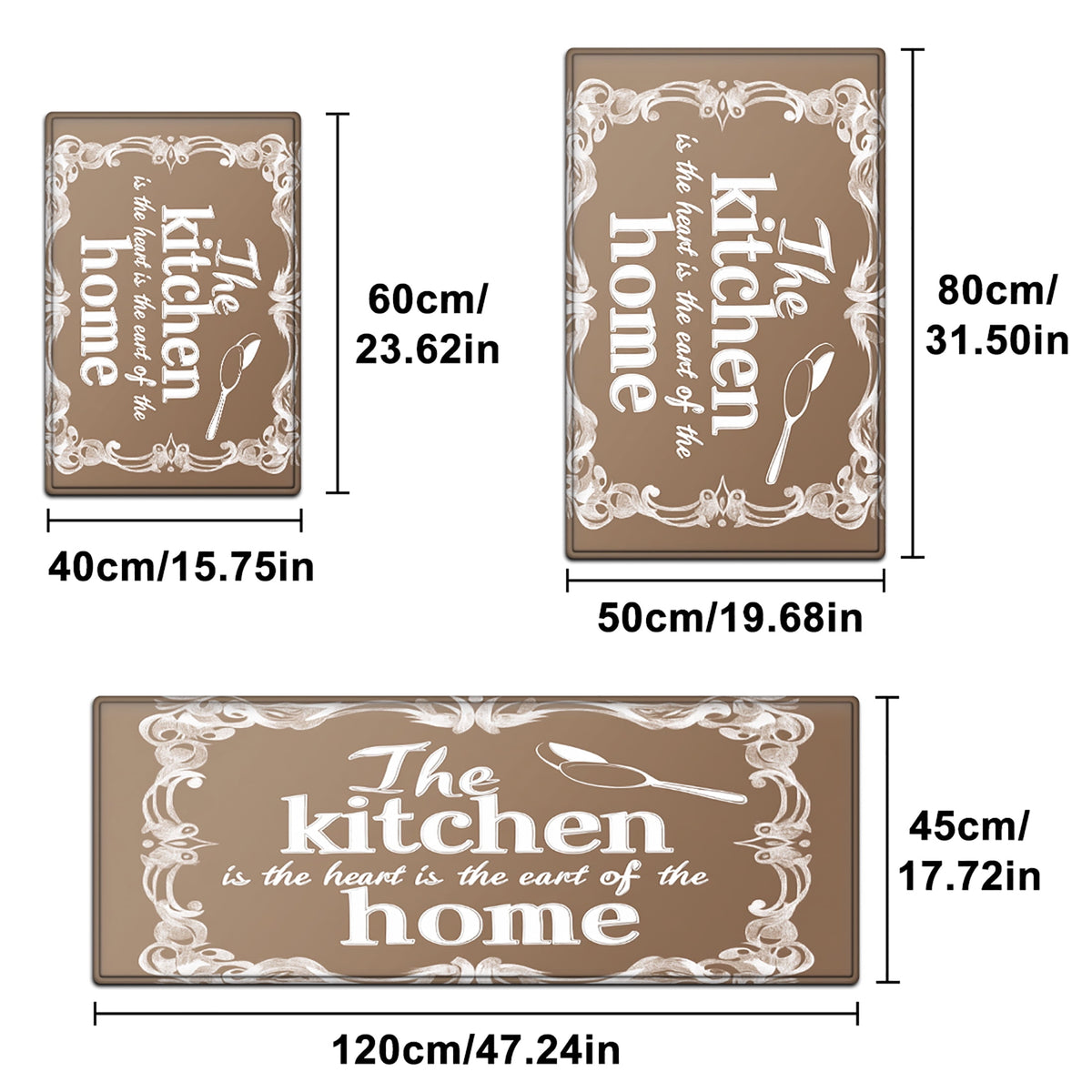 YIMEIS Halloween decoration Kitchen rugs Washable flannel Printed Area Rug and Mats DoorMats, bath mat,Autumn and Winter Festival Decoration-Halloween Undead 15.7'' x 23.6''