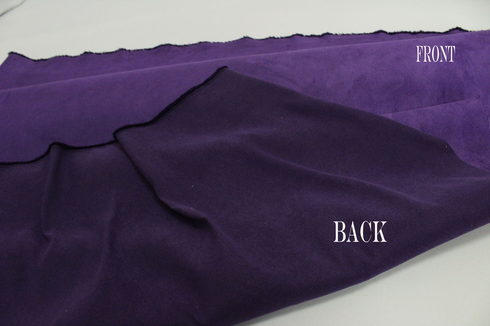 Mybecca Suede 58" Width - 100% Polyester Faux Craft Fabric By the Yard - Color: Black