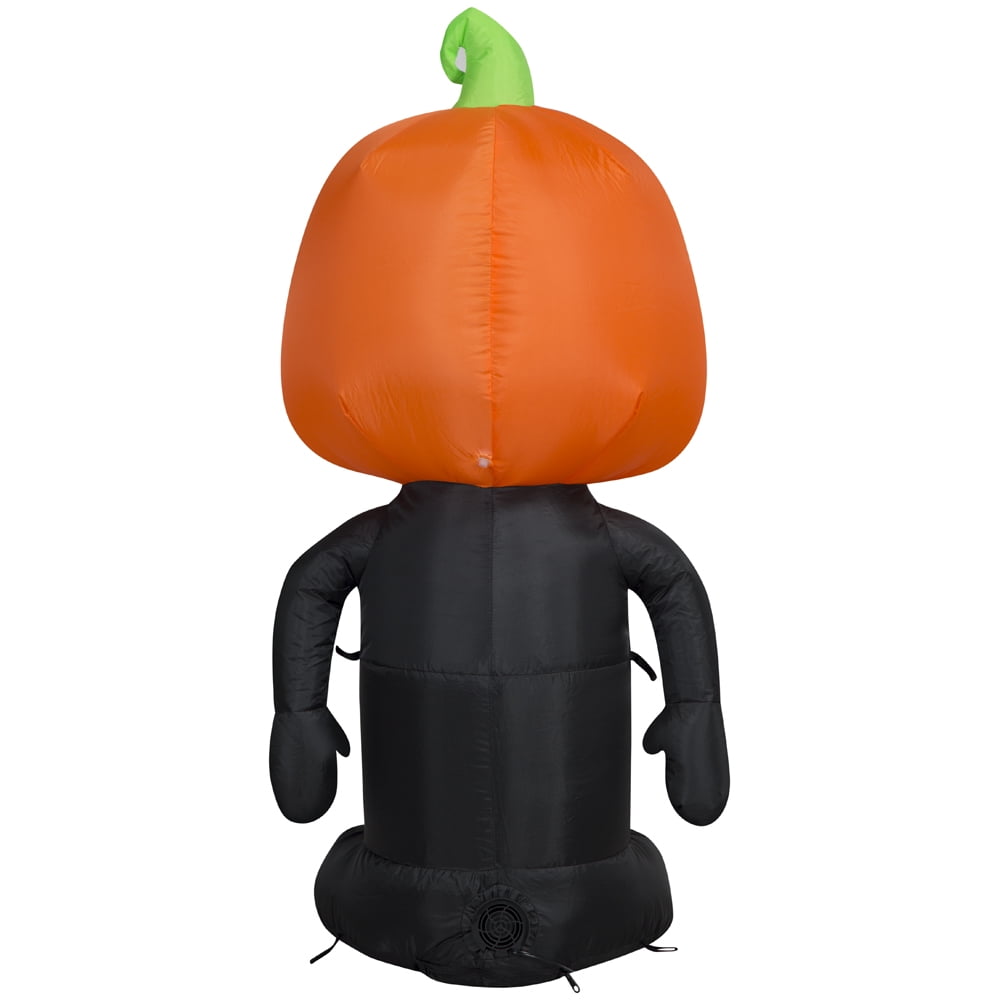Airblown Inflatables Halloween Pumpkin Boy Skeleton