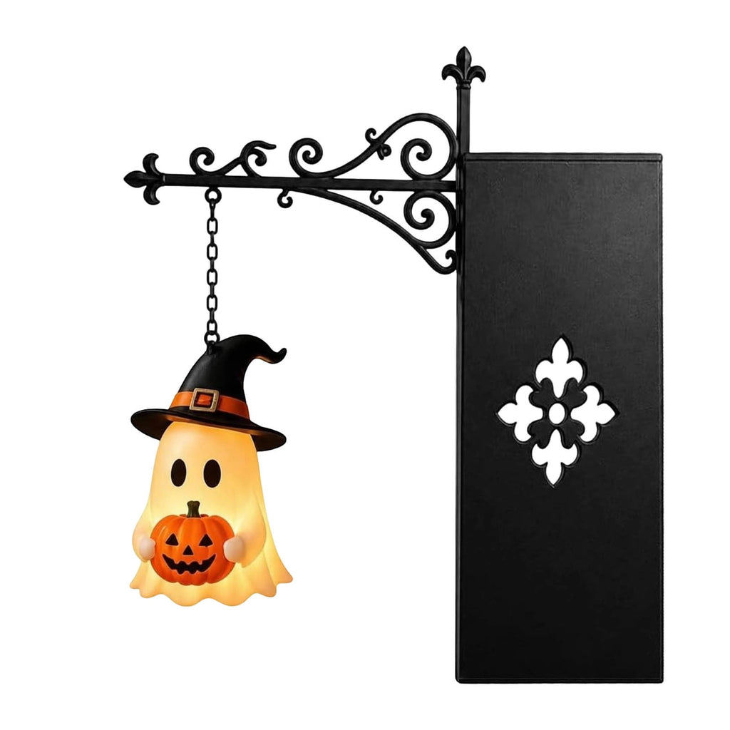 Nkmbld Halloween Bookshelf Lamp, Vintage Library Lantern Decorative Bookshelf Lighting, Hanging Ghost Lantern Book Shelf Light, Halloween Decorations Indoor