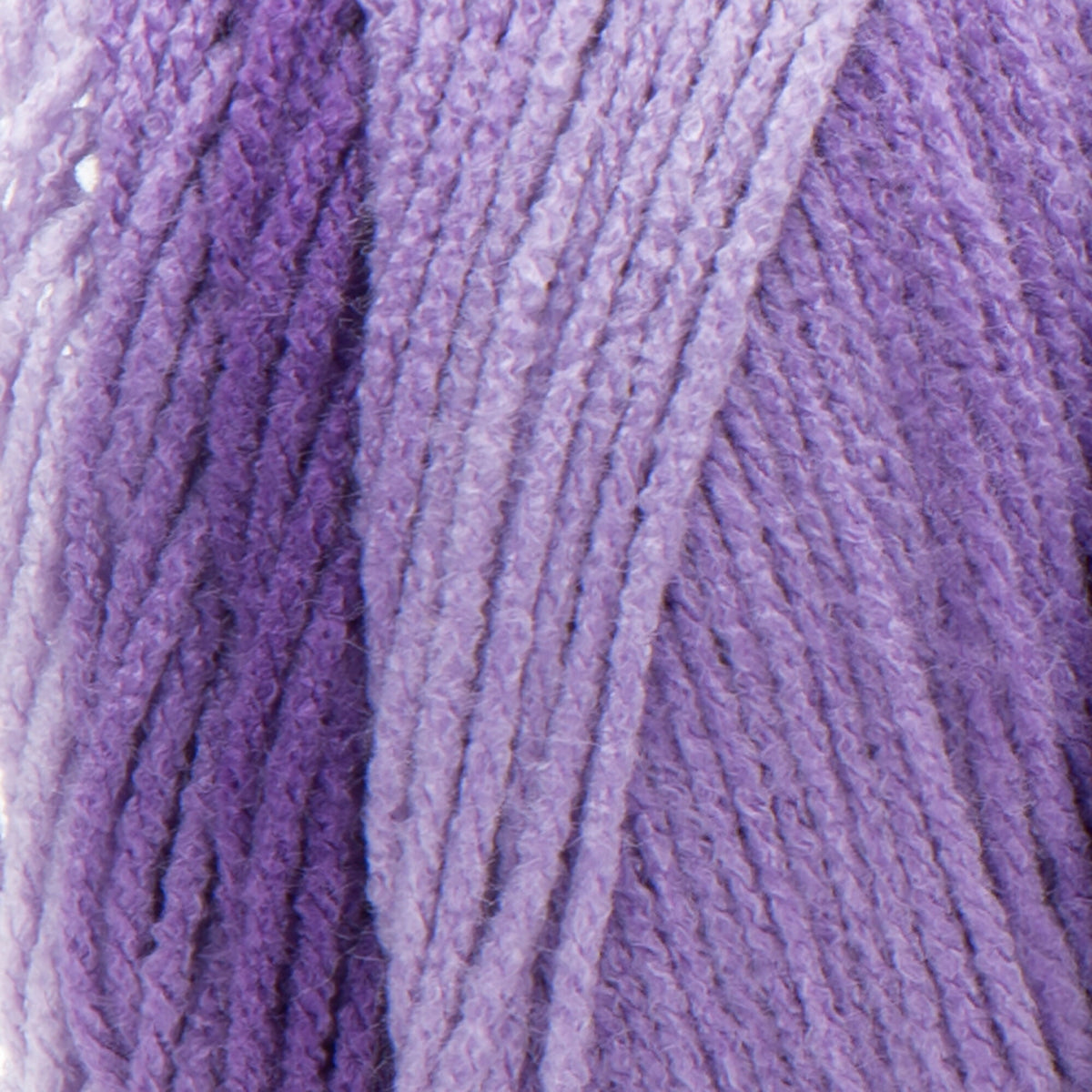 Red Heart Super Saver Ombre Yarn, Violet, 10oz(283g), Medium, Acrylic