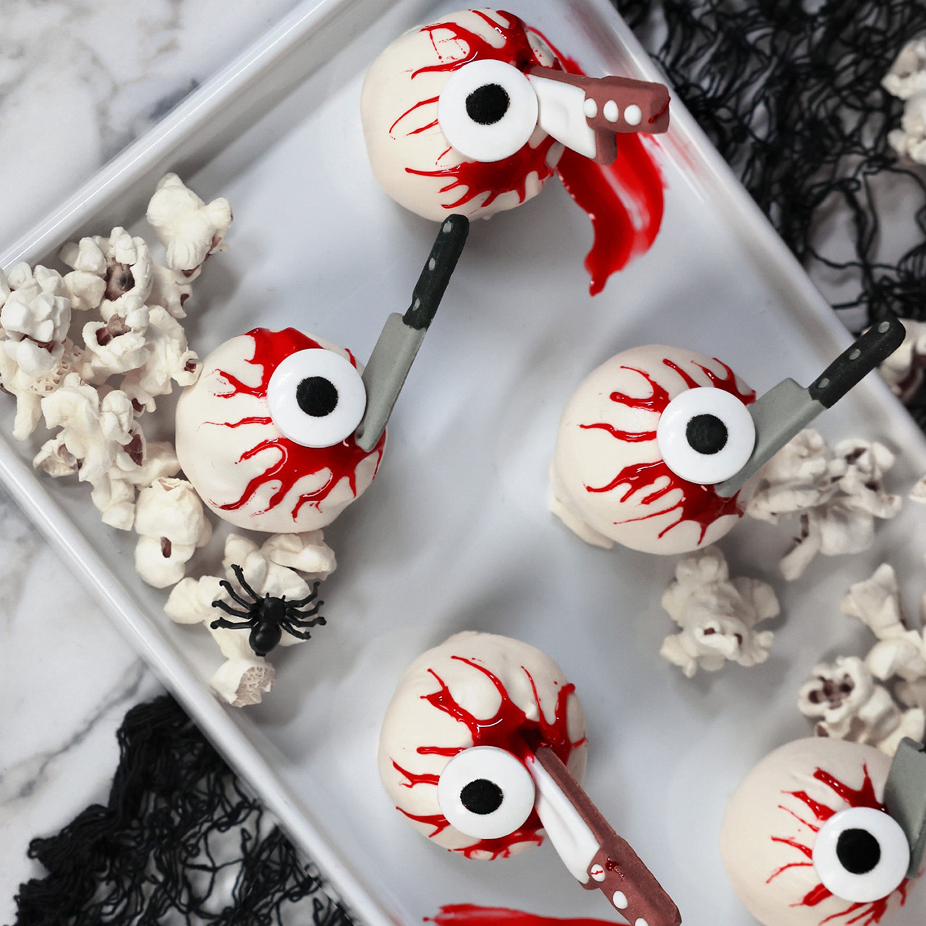 Wilton Candy Eyeballs for Icing Desserts Black & White Candy Sprinkles 0.8 oz.