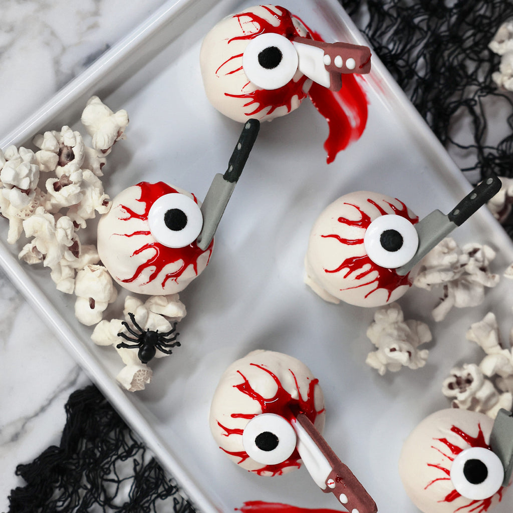 Wilton Edible Candy Eyeball Sprinkles Halloween Googly Eyes Black & White 2.75 oz.