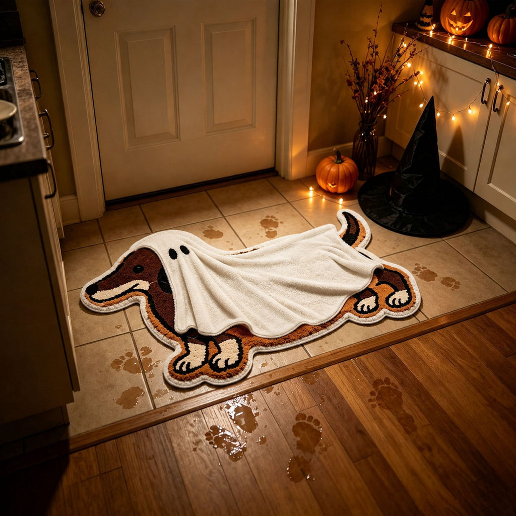 BZPIZ Halloween Cute Pumpkin Door Mat for Front Door, Doormat Outside Entrance, Halloween Decor for Porch and Entryway, Indoor & Outdoor Use Orange
