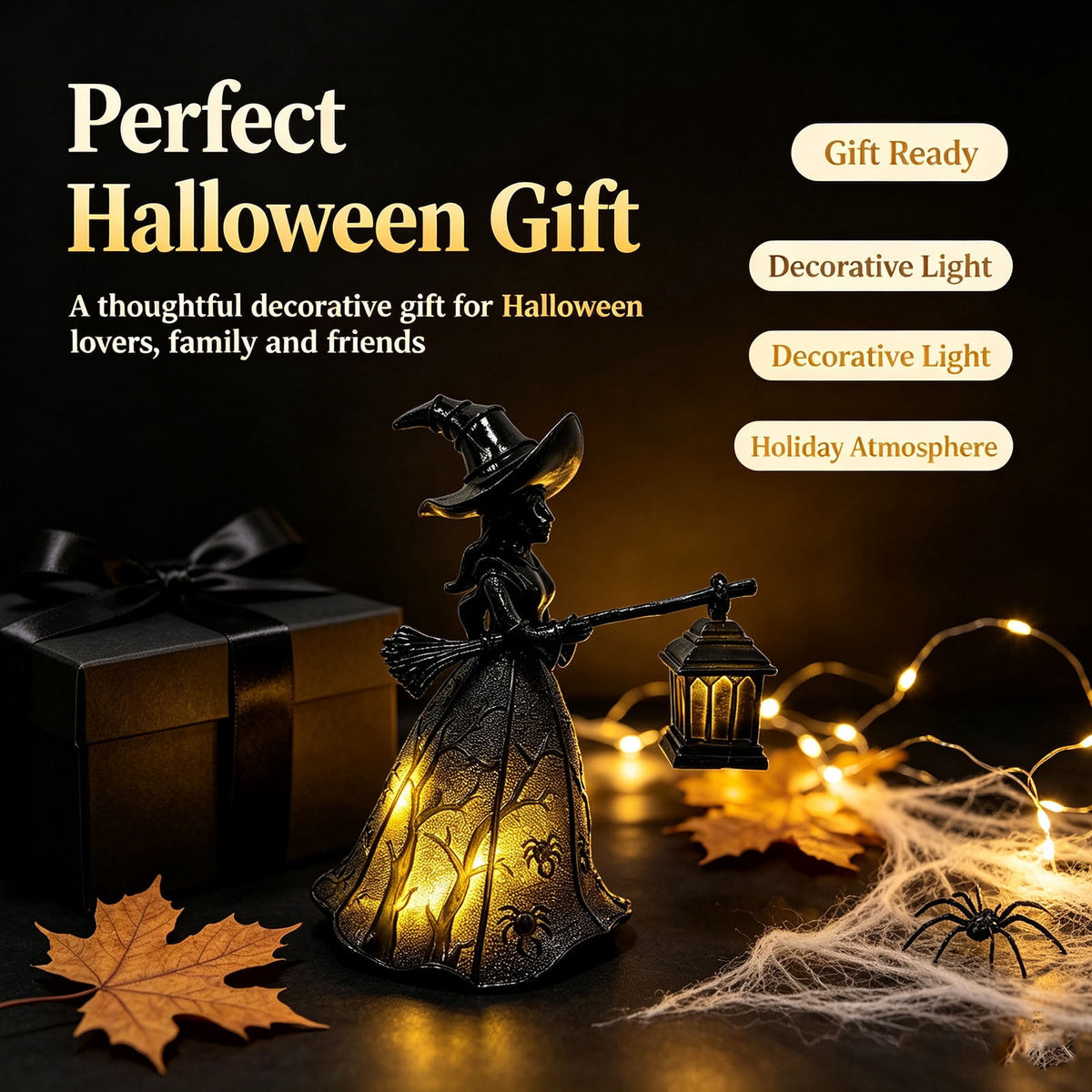 SCNOR Artificial Fall Oak Leaves 2-Pack, Faux Autumn Stems for Vase, Thanksgiving Halloween Table Decor