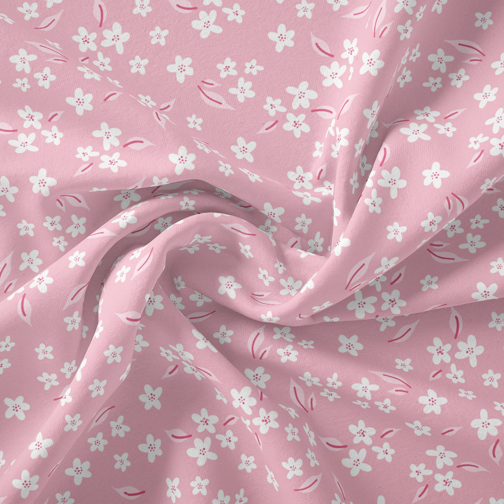 Waverly Inspirations 1 Yard 100% Cotton Lucy Ditsy, Pink, 44" Wide for Quilting & Sewing