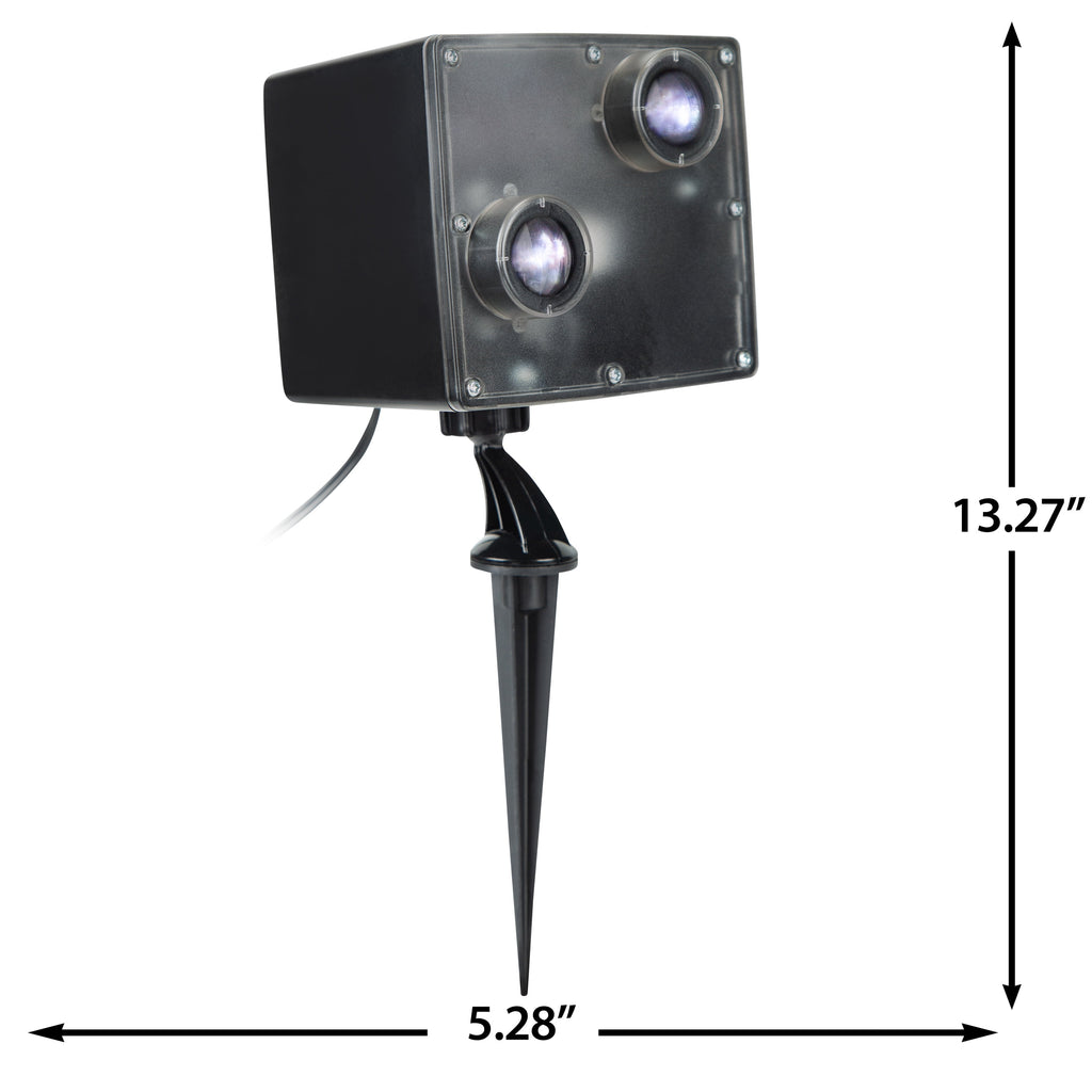 Halloween Projection Light Plus Swirling Storm Ghosts 5.27 in x 5.15 in x 13.26 in 1.47 lb