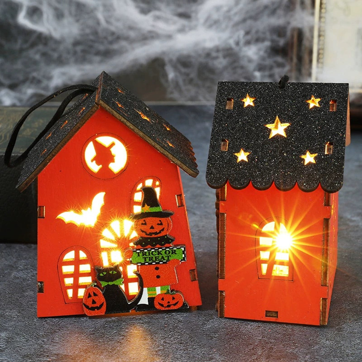 Halloween LED Skeleton Battery Operated Flameless Candle Light For Party Bar & Room Decorations