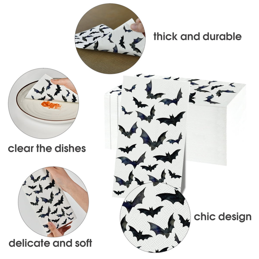 Sm:)e Ghoost Halloween Paper Napkins 100PCS