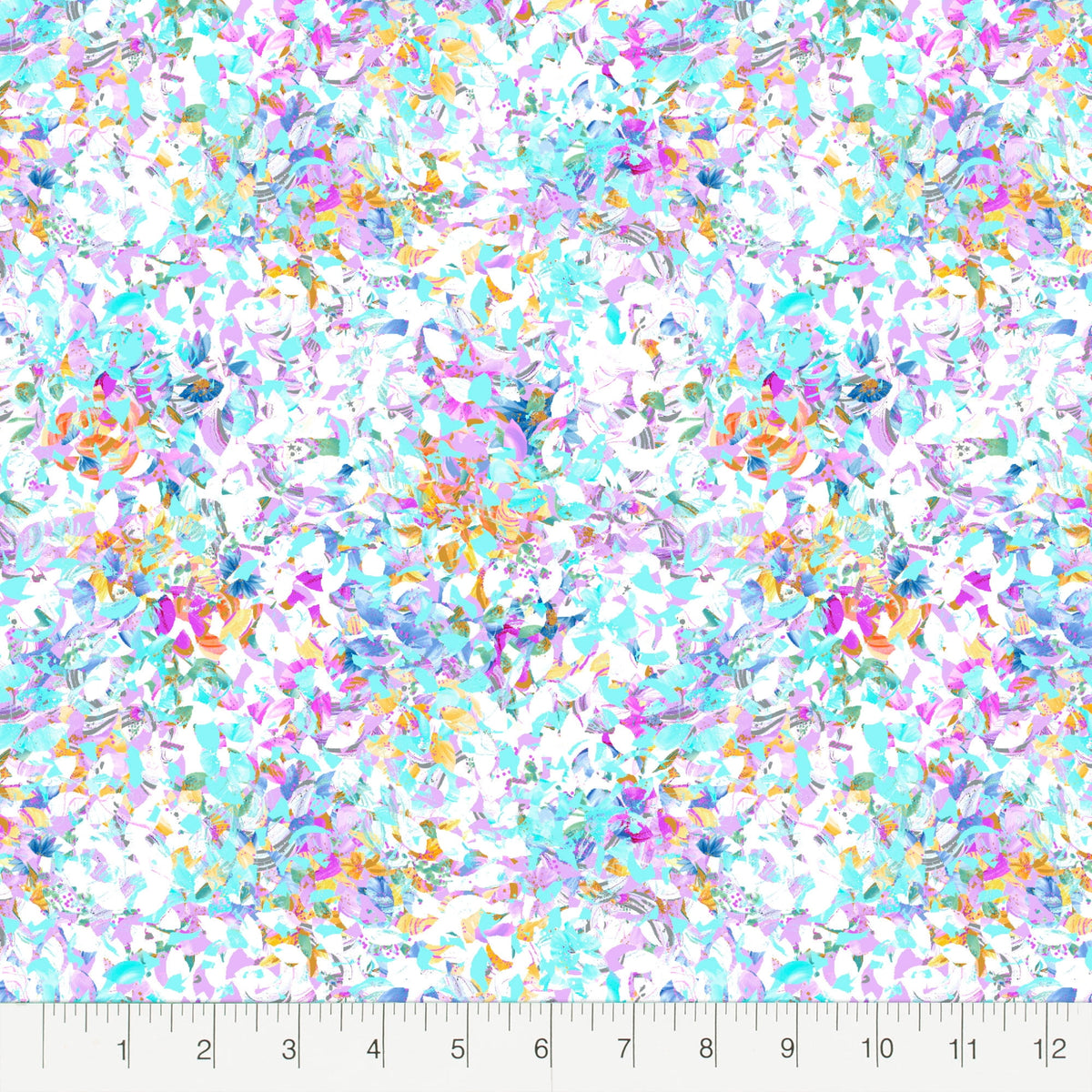 Create It 18"x21" Cotton Unicorn Glitter Precut Sewing & Craft Fabric Bundle, Multicolor 5 Piece