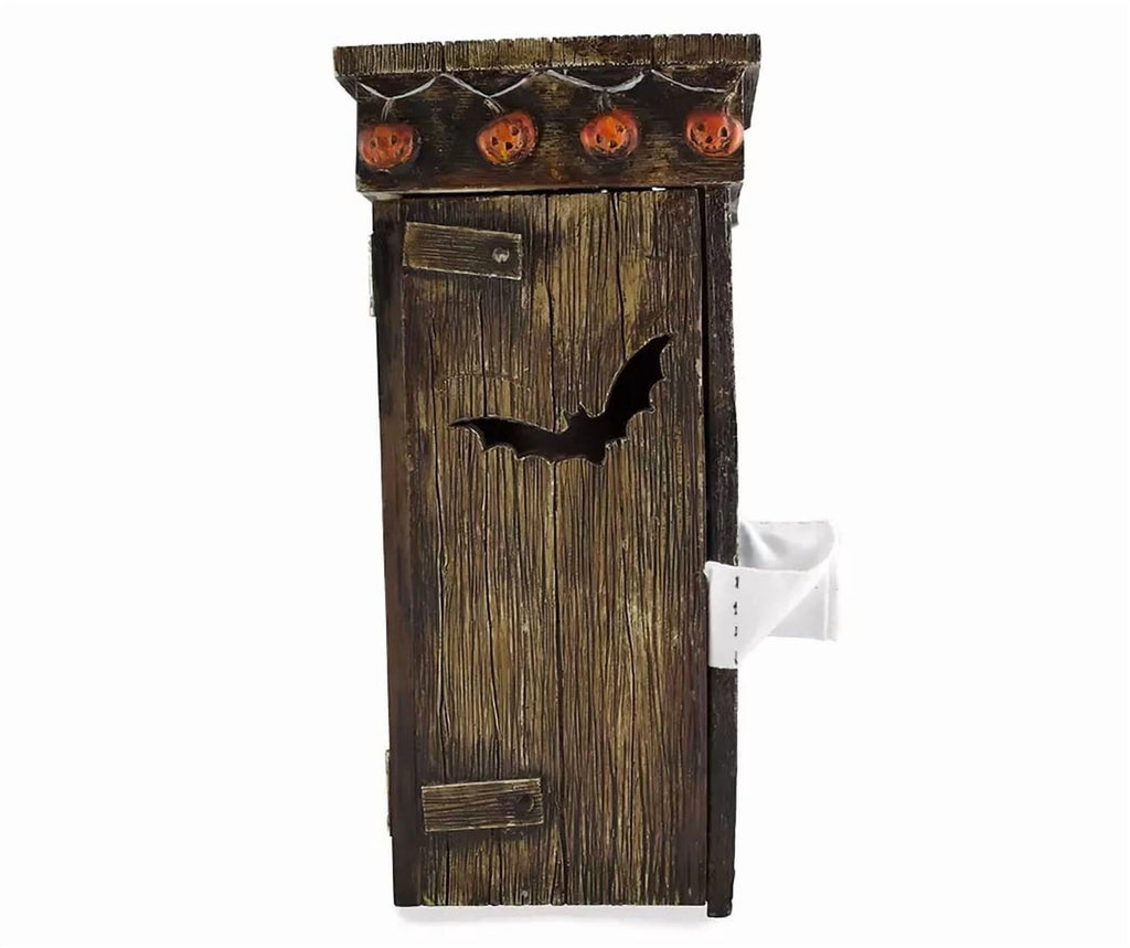 YiJuHui 2pcs Mummy Animated Decor Figurine, Halloween Props, Outhouse Mummy Statue, Halloween Decoration for Bathrooms Restaurant Hotel