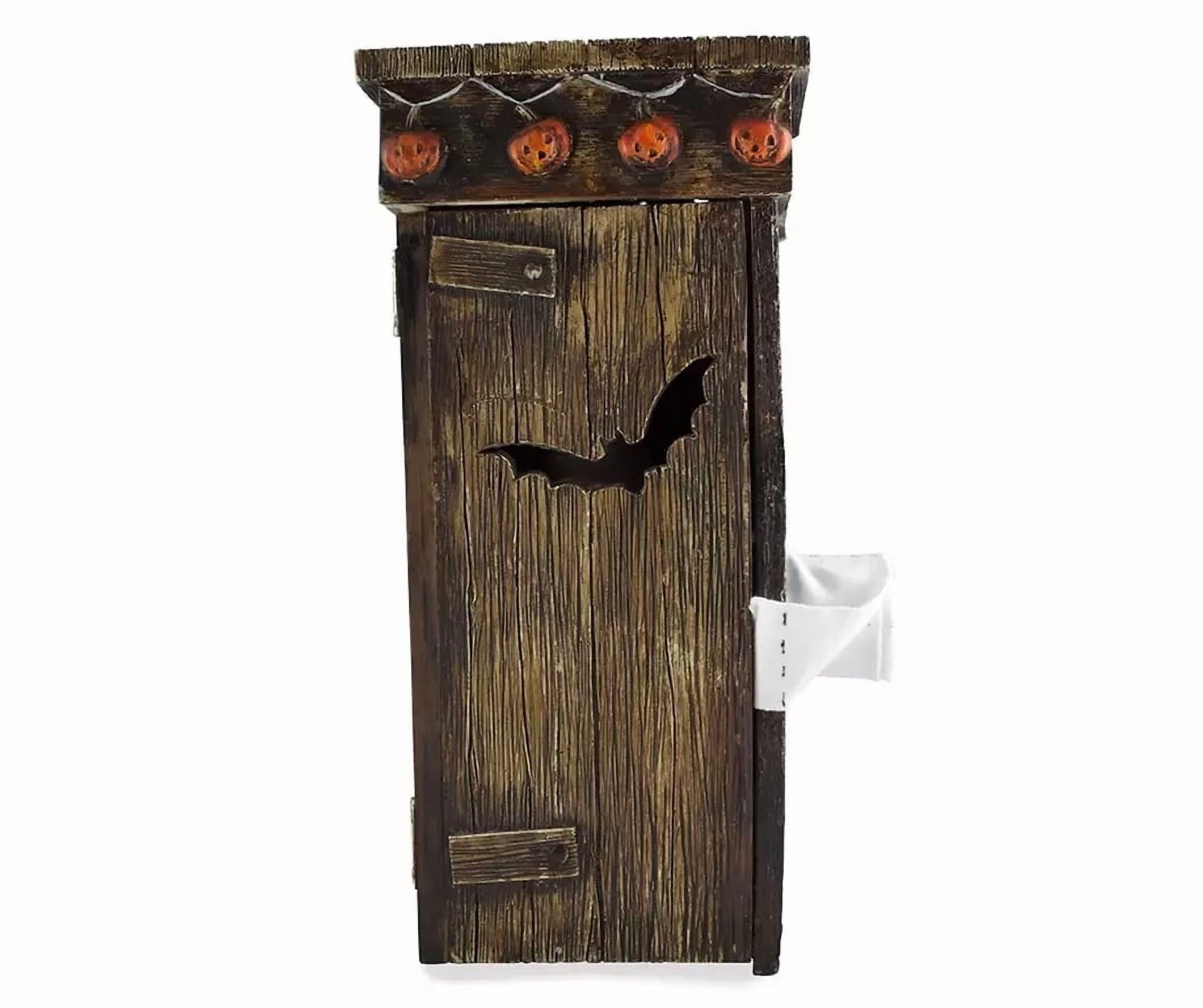 YiJuHui 2pcs Mummy Animated Decor Figurine, Halloween Props, Outhouse Mummy Statue, Halloween Decoration for Bathrooms Restaurant Hotel
