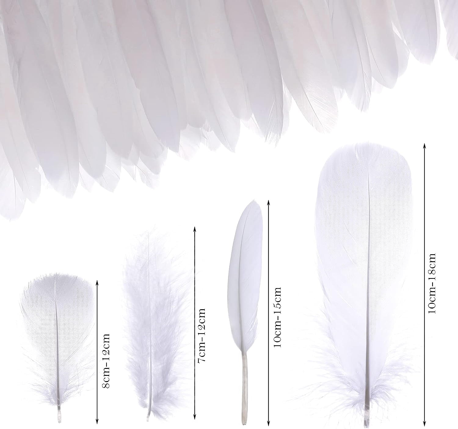 600PCS Red Feathers, 3-4.7 inch Feathers Bulk for DIY Crafts Wedding Halloween Costume Party Decorations Dream Catcher Supplies