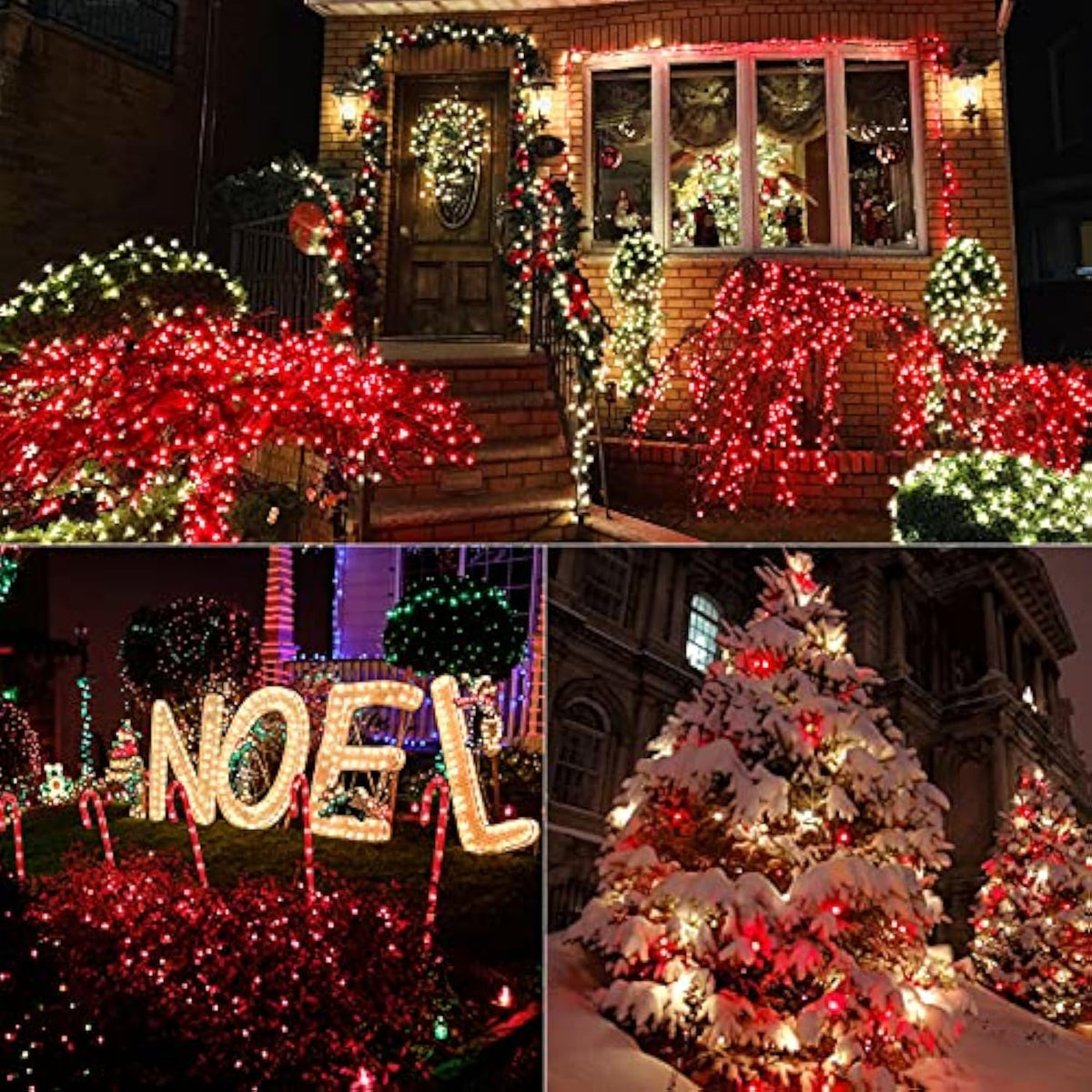 Wick's Outdoor Living LED 5MM Orange Holiday Lights, 24 FT in length, 70 CT, and 6 different color options